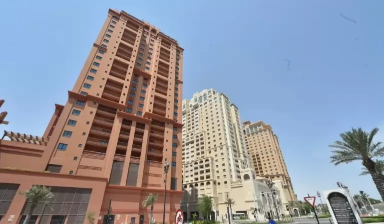 Mixed Use Ready Property Studio S/F Apartment  for rent in The-Pearl-Qatar , Doha-Qatar #11470 - 1  image 